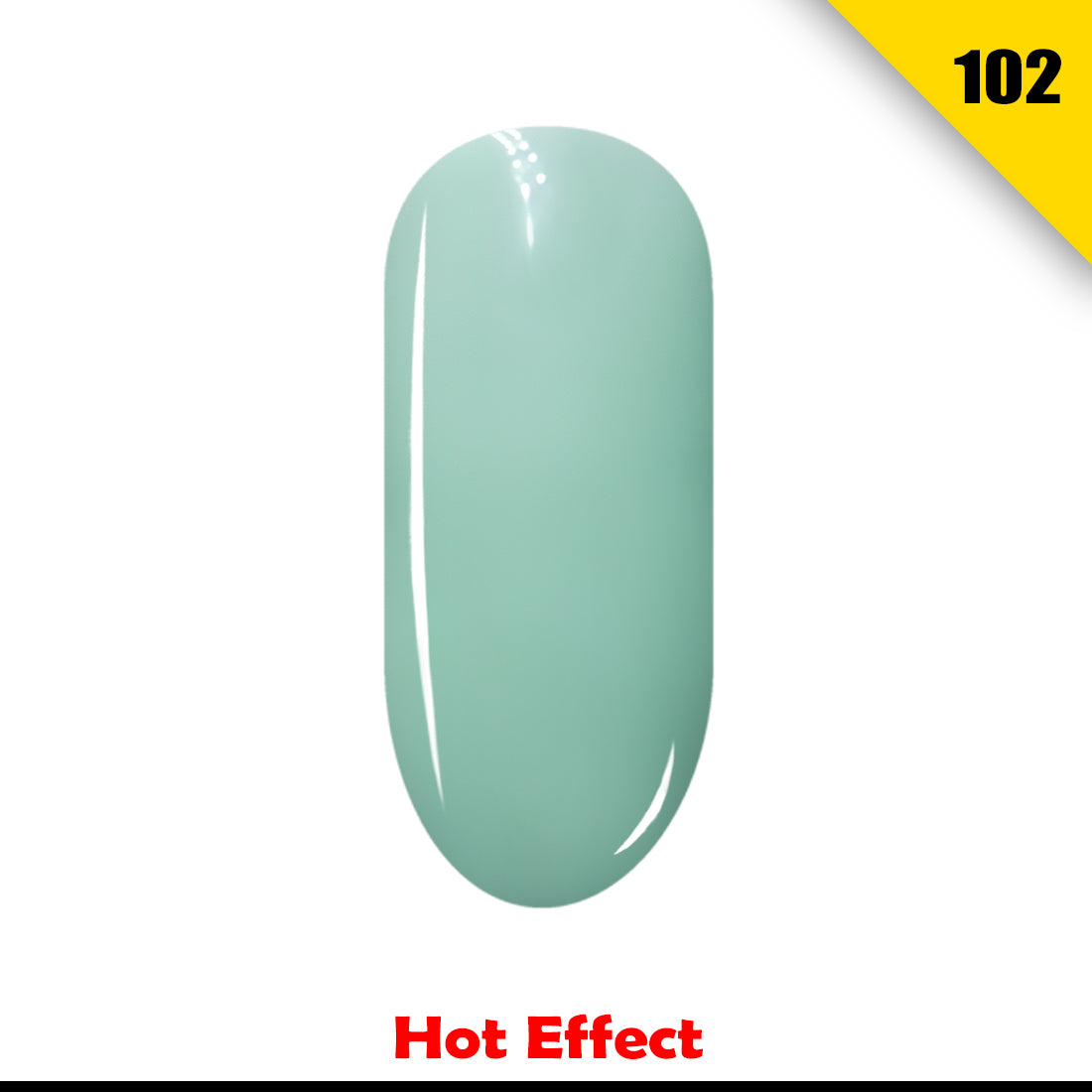 Canada HMD Soak Off UV LED Temperature (Thermal) Changing Gel Nail Polish, Macaron Series, #102