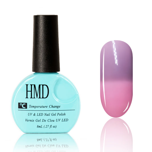 Canada HMD Soak Off UV LED Temperature (Thermal) Changing Gel Nail Polish, Macaron Series, #103