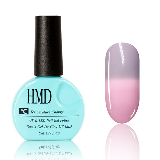 Canada HMD Soak Off UV LED Temperature (Thermal) Changing Gel Nail Polish, Macaron Series, #105