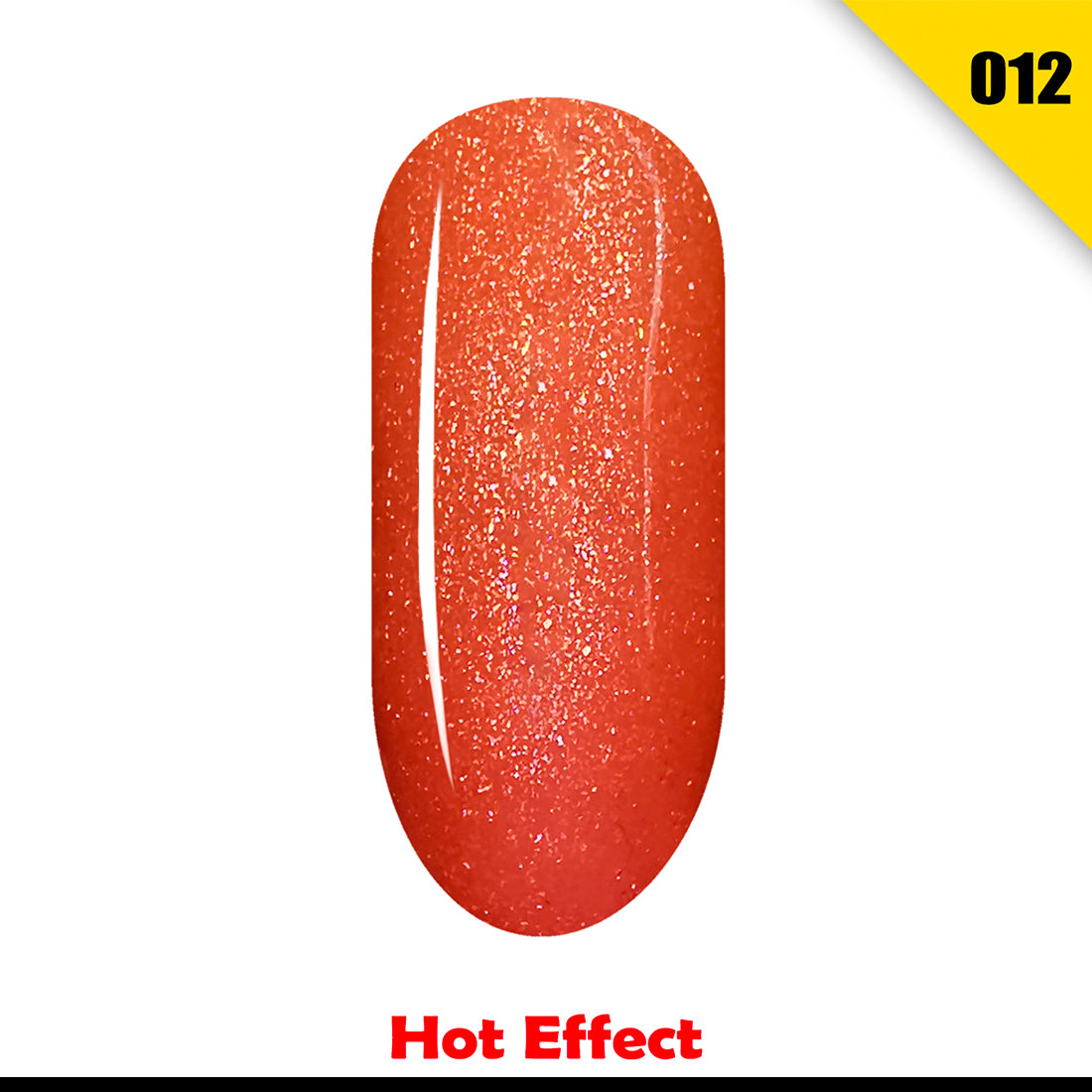 Canada HMD Soak Off UV LED Temperature (Thermal) Changing Gel Nail Polish, #012