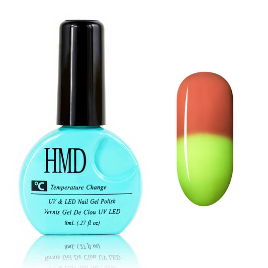 Canada HMD Soak Off UV LED Temperature (Thermal) Changing Gel Nail Polish, #015