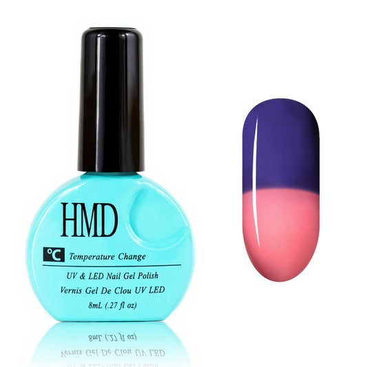 Canada HMD Soak Off UV LED Temperature (Thermal) Changing Gel Nail Polish, #016