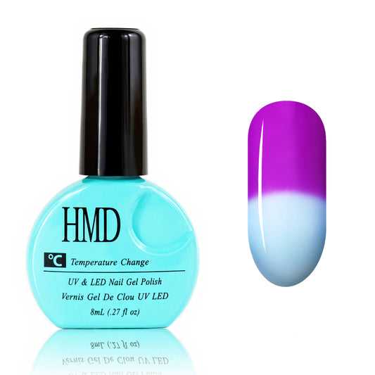 Canada HMD Soak Off UV LED Temperature (Thermal) Changing Gel Nail Polish, #019