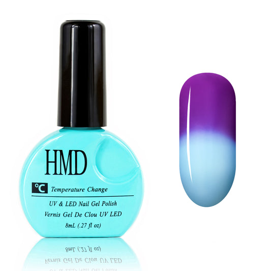 Canada HMD Soak Off UV LED Temperature (Thermal) Changing Gel Nail Polish, #021