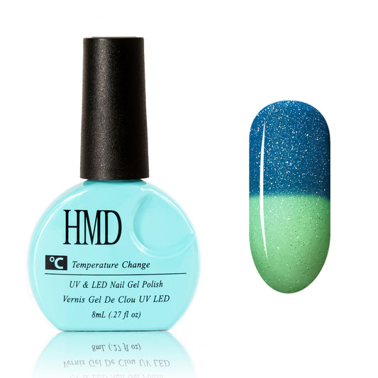 Canada HMD Soak Off UV LED Temperature (Thermal) Changing Gel Nail Polish, #025